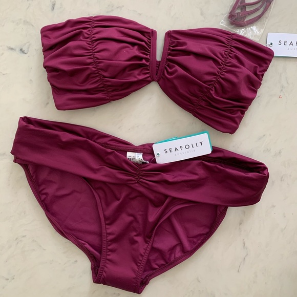 Seafolly Other - NWT Seafolly Boysenbery Bikini Set
